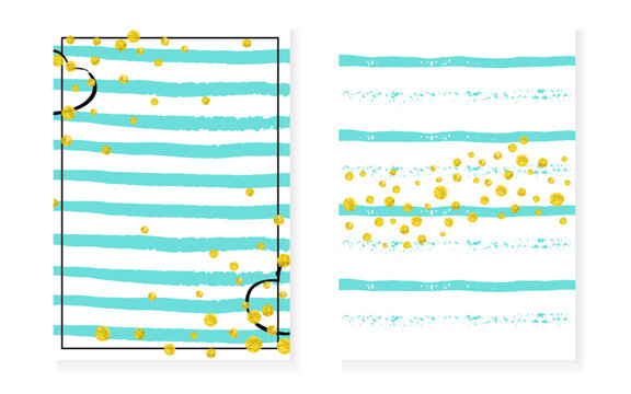 Shiny Gold Pattern. Golden Gatsby Invite.