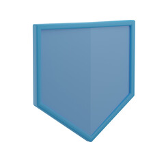 3D Shield Illustration