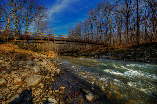 Bridge Over The Cache River. 