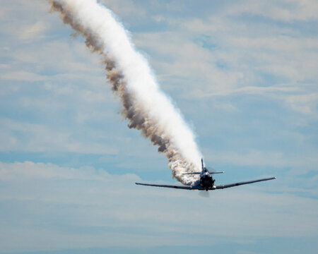 The incredible T-6 Texan at the Stuart Air Show