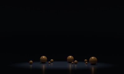 simple minimalist abstract background on 3d rendering