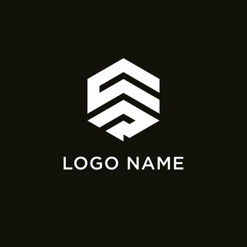 letter c r logo design