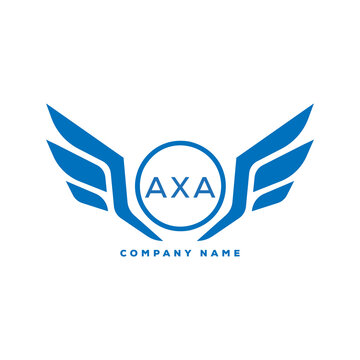 AXA letter logo design.AXA creative initials monogram vector letter logo concept.AXA letter design.
