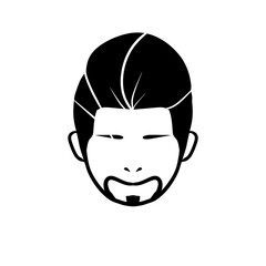 barbershop illustration and icon