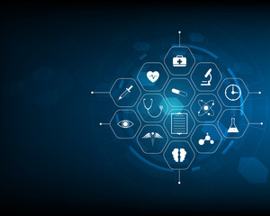 Medical symbols and modern innovation