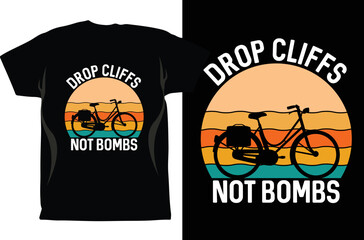 Cycling T-shirt Design Vector graphics. Unisex. Bicycle Riders. Bike Shirt. Funny Cycling T-Shirt. Gifts For Cyclist. Cycling Shirt. Fixed Gear Shirt