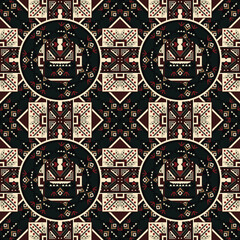 Ethnic designs with combination of geometric element.
Thousands of Aztec patterns