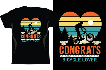 Cycling T-shirt Design Vector graphics. Unisex. Bicycle Riders. Bike Shirt. Funny Cycling T-Shirt. Gifts For Cyclist. Cycling Shirt. Fixed Gear Shirt