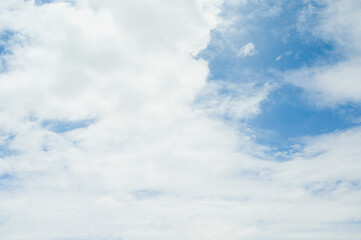 blue sky background, natural landscape