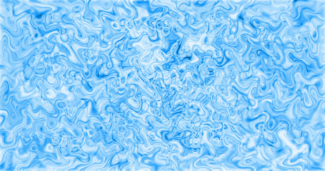 Image of moving background with blue waves