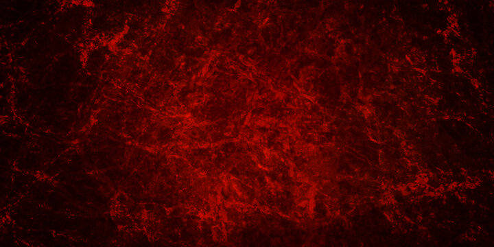 Red grunge abstract background texture black concrete wall, grunge halloween background. Dark Red grunge concrete backdrop wall Rich red background texture, marbled stone or rock textured banner.