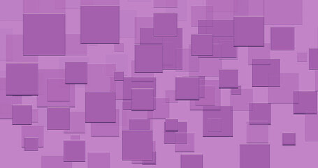 Abstract pink geometric backdrop with 3d squares mosaic