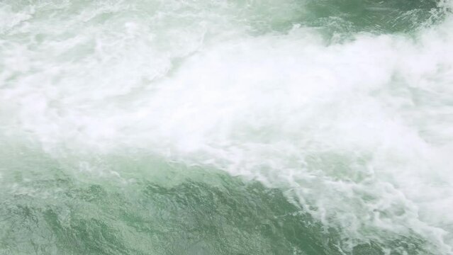 Hydroelectric dam on the river