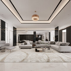 3D Rendering Modern House Design