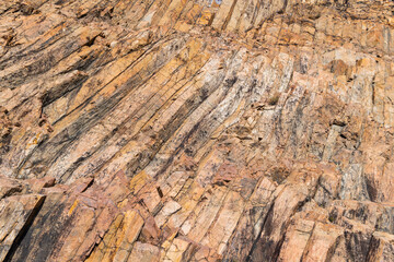 Hong Kong Sai Kung natural hexagonal column