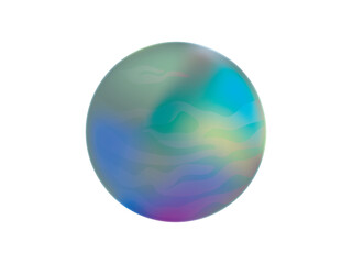 a planet vector illustrations in 3d style