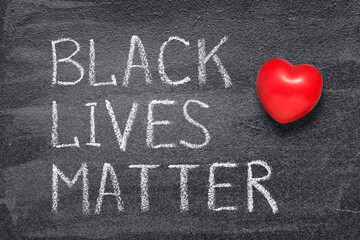 black lives matter heart