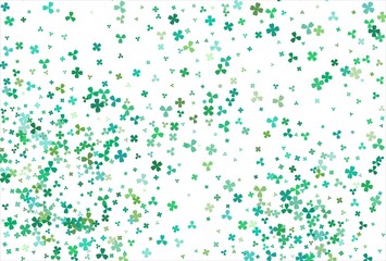 Clover backdrop. Clover leaf, St. Patrick day background