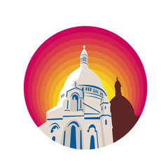 Catholic Church Dome Circle WPA