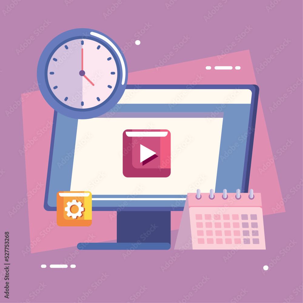 Poster design and development in desktop