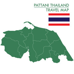 Green Map Pattani Province is one of the provinces of Thailand