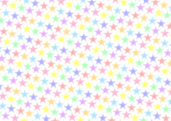星をモチーフとした可愛いグラフィック