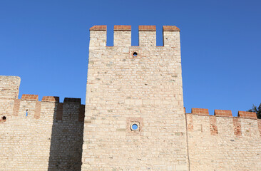 Fortress of The Topkapi Palace in Istanbul, Turkey