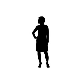 woman silhouette icon