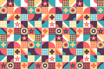 Mellow: Geometric Pattern, Abstract Pattern, Elements Pattern. Surface design, Pattern Design.Geometric Shape