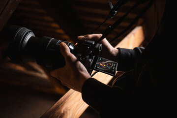 Camera handheld photographer © Matthias