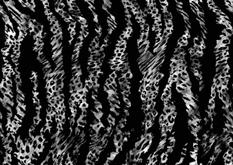 abstract seamless leopard pattenern