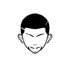 barbershop illustration and icon