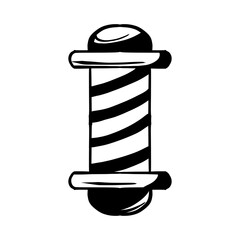barbershop illustration and icon