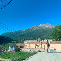 village in the mountains