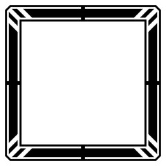 modern square frame
