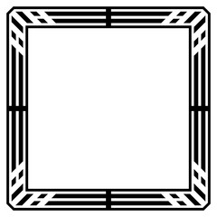 modern square frame
