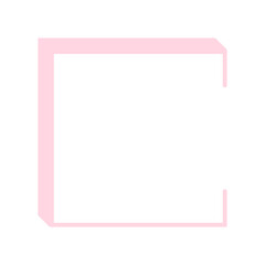 pastel square box

