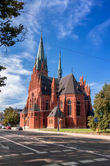 Obraz premium Church of St. Catherine, Torun, Kuyavian-Pomeranian Voivodeship, Poland
