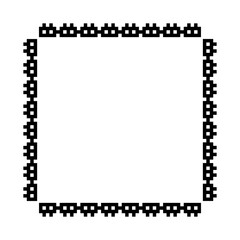 pixel square frame
