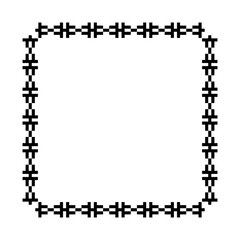 pixel square frame
