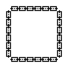 pixel square frame
