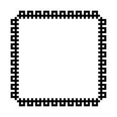 pixel square frame
