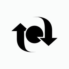 Export Import Icon. Business, International Trade Symbol - Vector.    