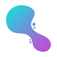 gradient blob element
