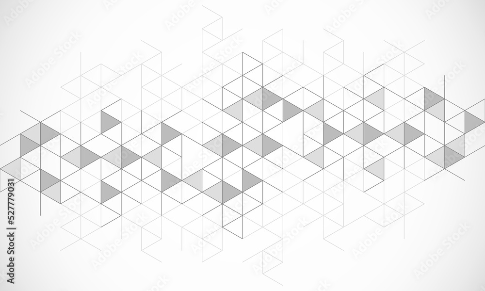 Poster Abstract geometric background with triangle shape pattern