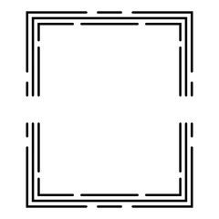 art vertical rectangle frame
