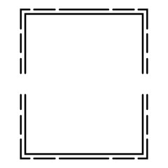 art vertical rectangle frame
