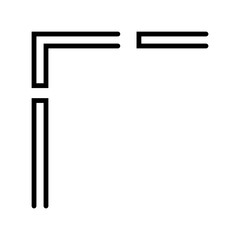 art line corner edge
