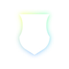 neon shadow badge
