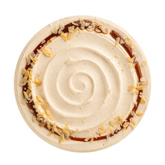 Fresh cake frosted with butter cream